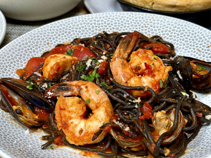 SS dinner Seafood pasta