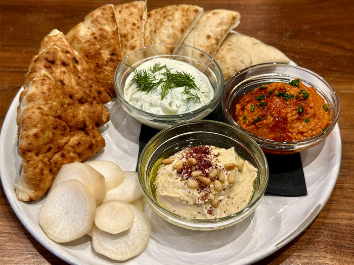 SS dinner mezze plate