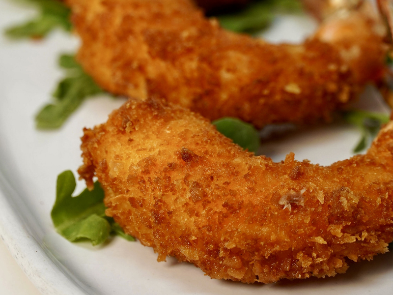 SS happy hour coconut shrimp