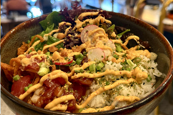 SS lunch ahi poke bowl