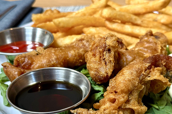 SS lunch fish and chips